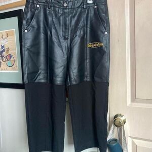 Cozy Archive sample Black Leather Pants